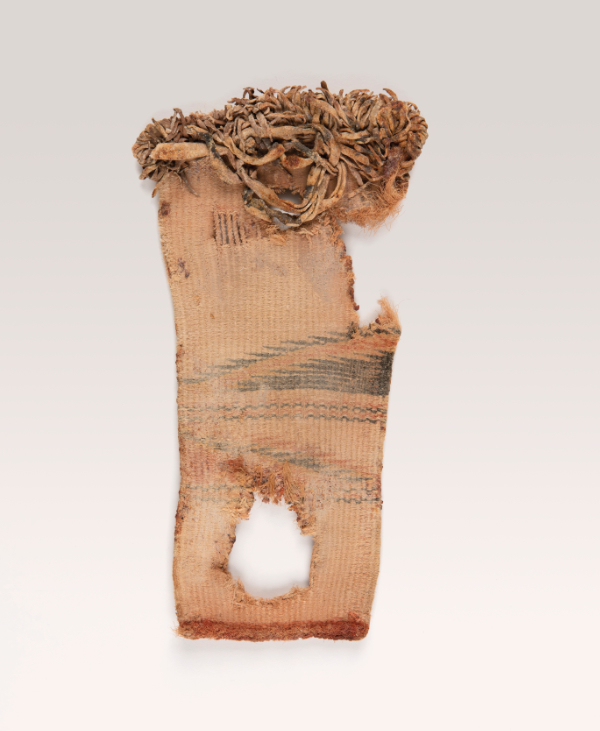  Unknown artist (Ancestral Pueblo),  basketry sandal, ca. 1000 BC-AD 500.