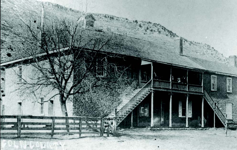 The restored courthouse, ca. 1940. Photographer unknown. Phillip J. Rasch Collection, Lincoln Historic Site.