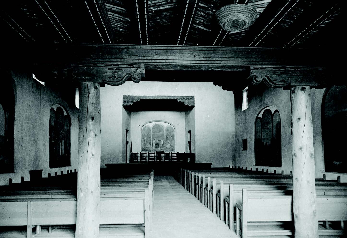 The interior of Saint Francis Auditorium, a popular community venue for