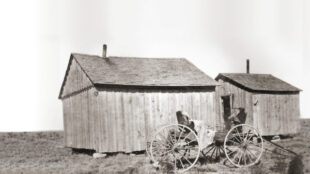 Scene in Blackdom, undated. Courtesy Historical Society for Southeast New Mexico.