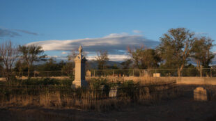 Independent Order of Odd Fellows Cemetery. Courtesy of the Independent Order of Odd Fellows Santa Fe Chapter. Photograph by Carrie McCarthy.