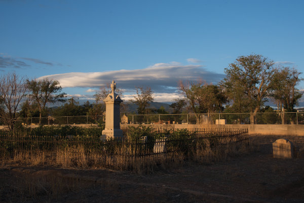 Independent Order of Odd Fellows Cemetery. Courtesy of the Independent Order of Odd Fellows Santa Fe Chapter. Photograph by Carrie McCarthy.