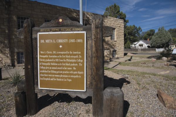 One of the many responsibilities of the state Historic Preservation Office is to monitor and update the language found on historic markers around the state. Photographs by Carrie McCarthy.