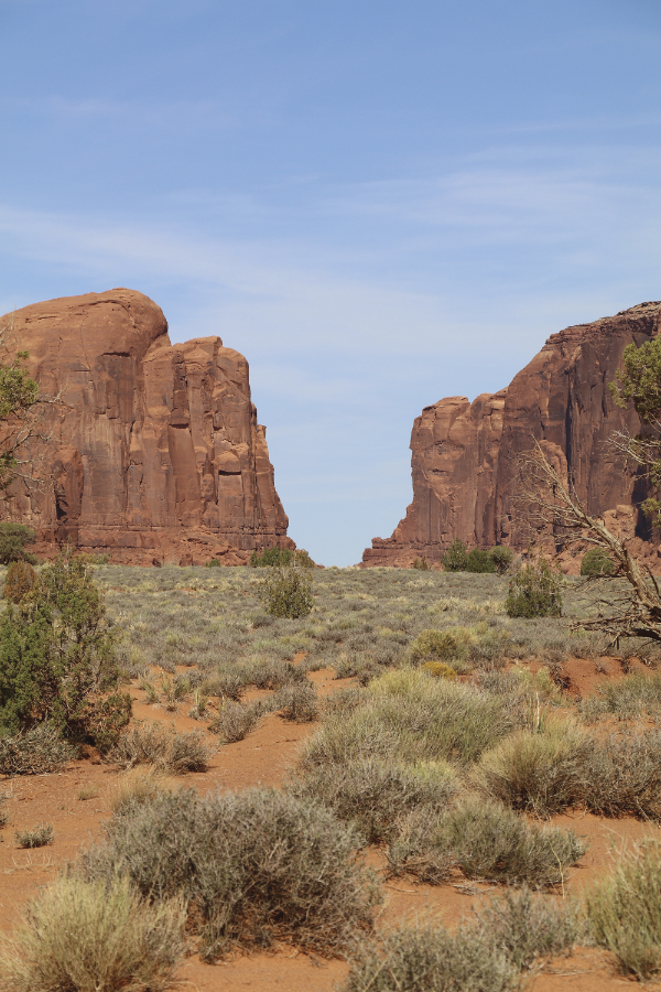 Rapheal Begay (Diné), Mesa View (Tsé Bii’ Ndzisgaii—Monument Valley, UT) (detail), 2021. Digital photograph. Courtesy the artist.