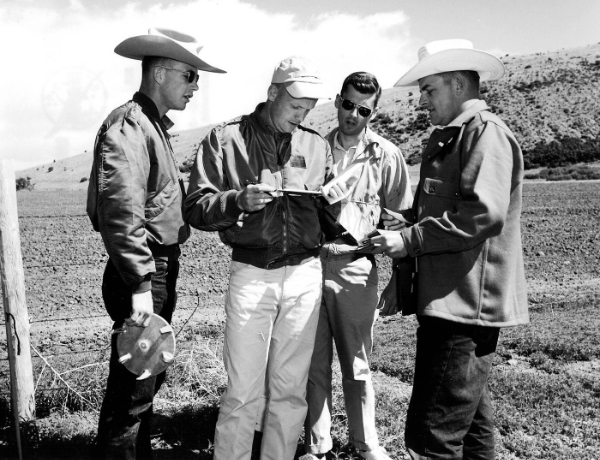 astronaut trip to Philmont Boy Scout Ranch in June 1964