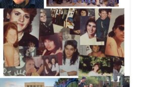 StormMiguel Florez. Photograph by Gordon Garcia. · Women reunite and reminisce about their community and being out in high school in the 1970s and 1980s. Production still from The Whistle, 2019. Courtesy of StormMiguel Florez. · Collage of Albuquerque lesbian youth in the 1980s. The Whistle, 2019. Courtesy of StormMiguel Florez. · Director of Photographgraphy, Annalise Ophelian; Director, StormMiguel Florez; Participant, Michelle Martinez. The Whistle, 2019. Photograph by Jai James. · i like girls. Production still from The Whistle, 2019. Courtesy of StormMiguel Florez.